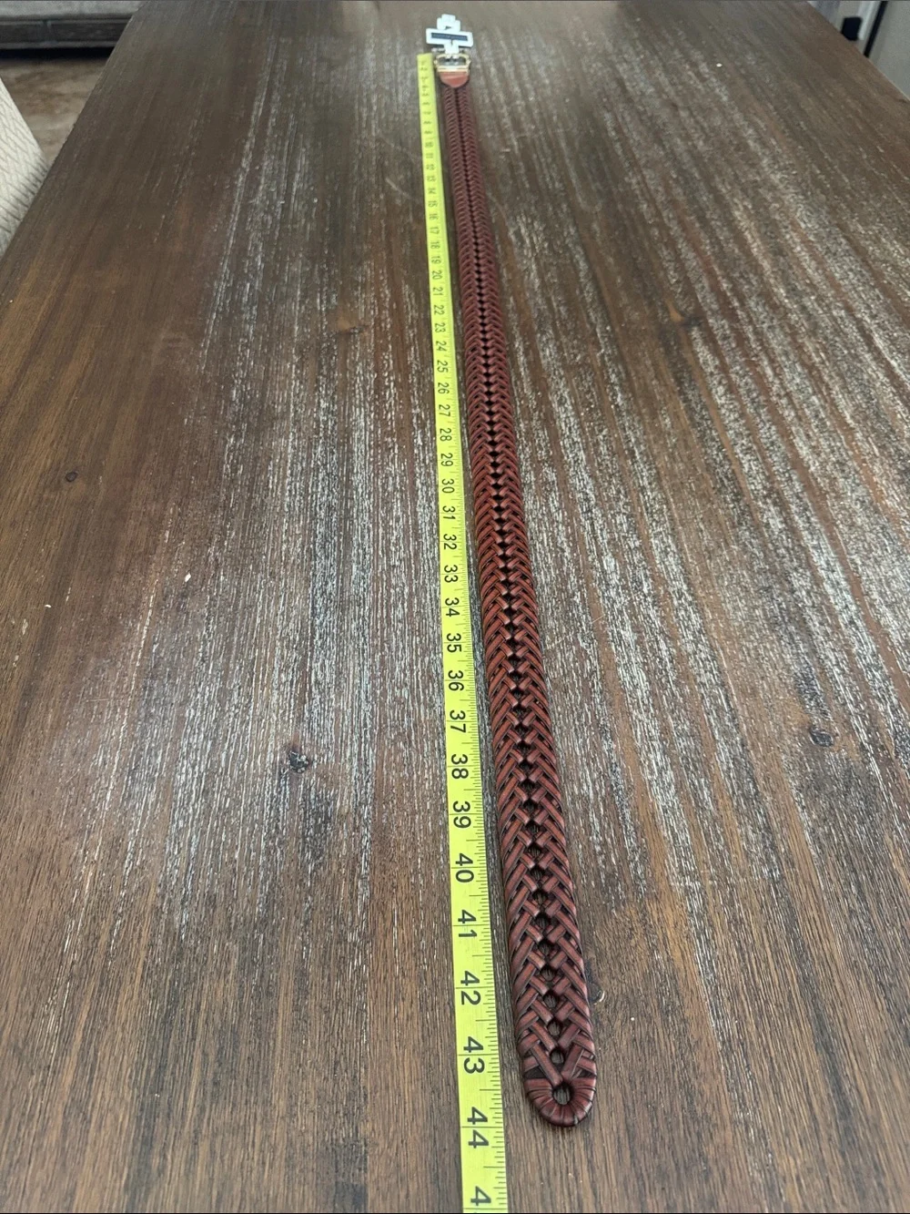 Tommy Hilfiger Men's Reversible Lace Logo Belt M(34-36)